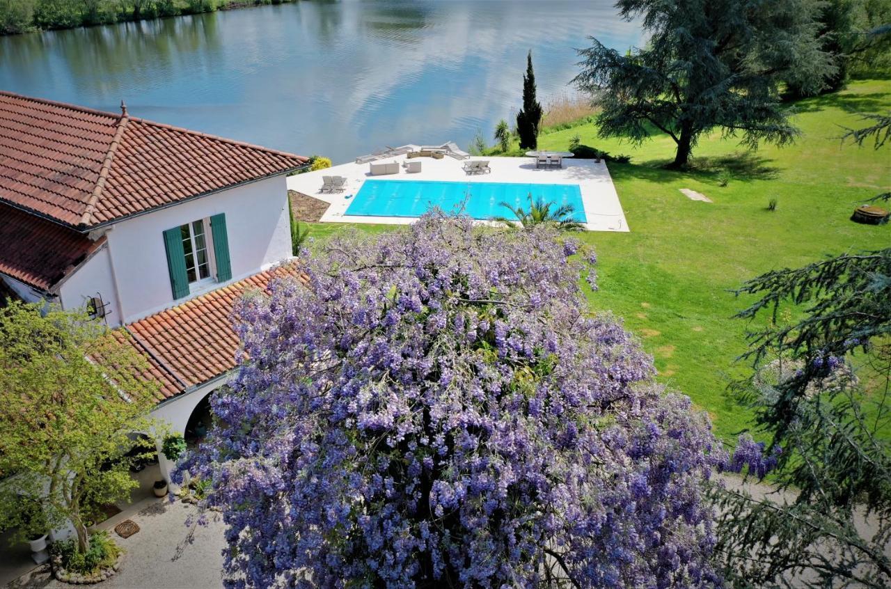 Domaine Du Beau Rivage Panzió Le Temple-sur-Lot Kültér fotó